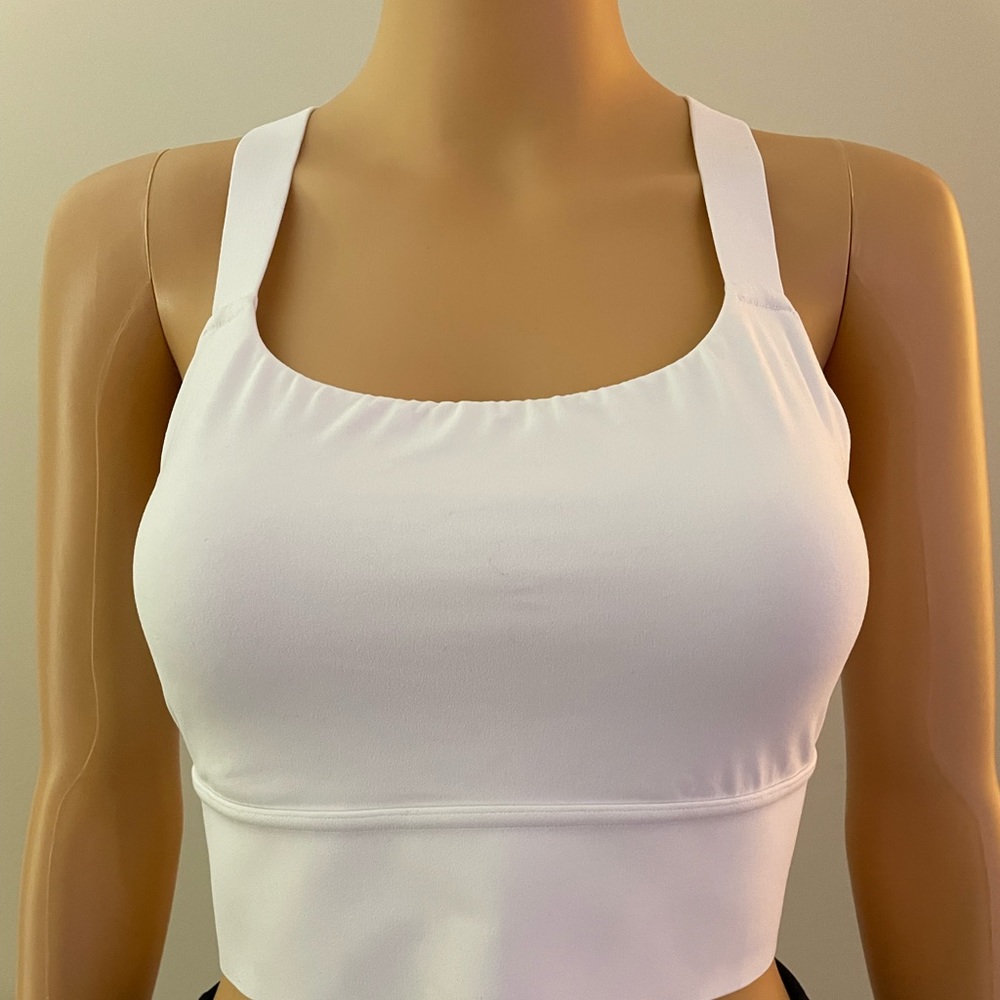 Athleta Warrior Longline Sports Bra